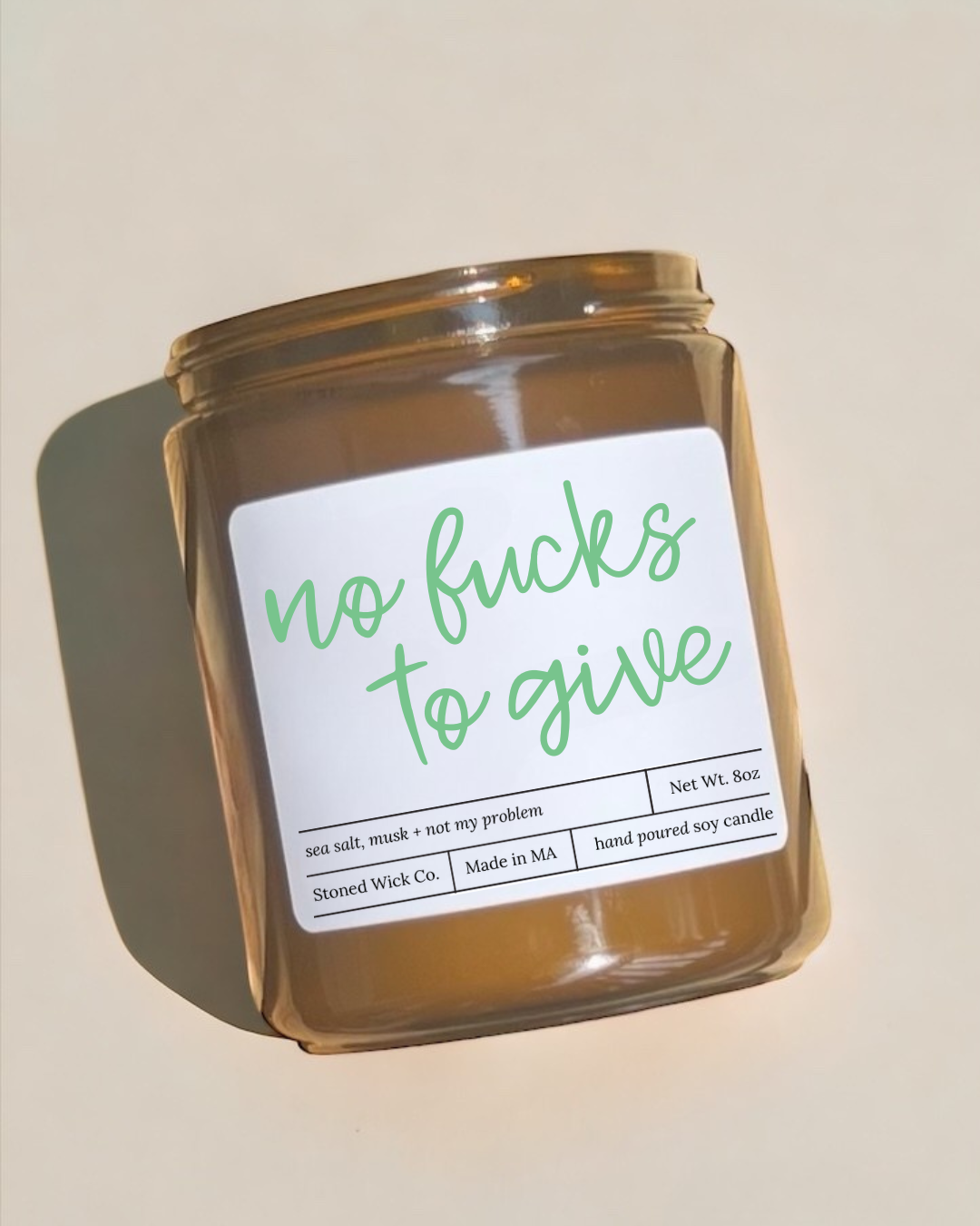 No Fcks to Give- 8oz image 0